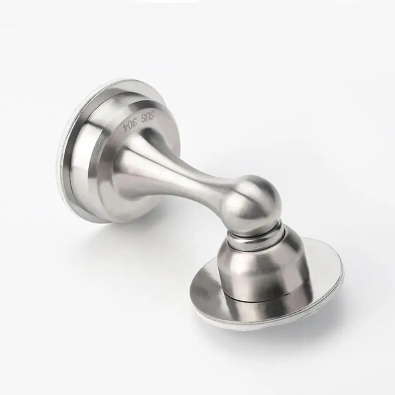 Нержавеющая Сталь Анти абразивная дверная пробка сильный магнетизм стикер