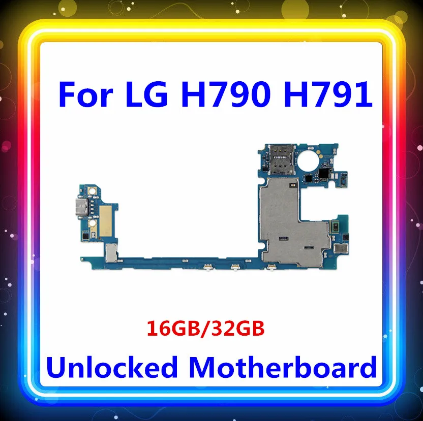 Оригинальная логическая плата для LG Nexus 5X H790/H791 материнская 16 Гб/32 ГБ с полным