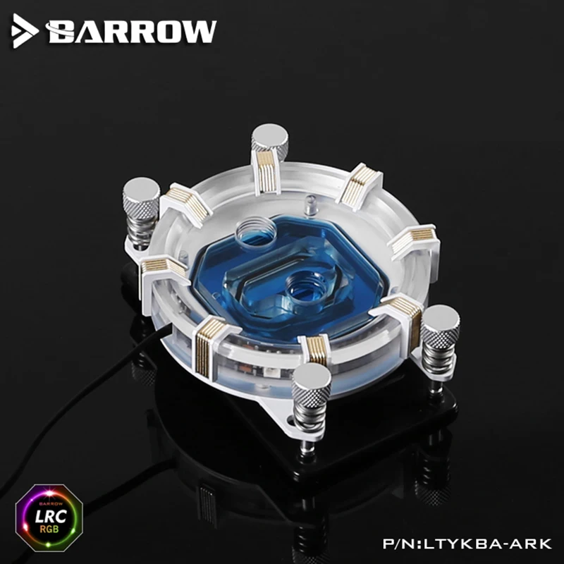 Барроу LTYKBA ARK для AM4/AM3 LRC RGB v2 Aurora Ограниченная серия CPU waterblock 0 4 мм microcutting micro waterway|cpu