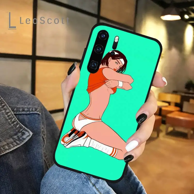 

Cartoon beauty sexy Phone Case For Huawei honor Mate P 9 10 20 30 40 Pro 10i 7 8 a x Lite nova 5t
