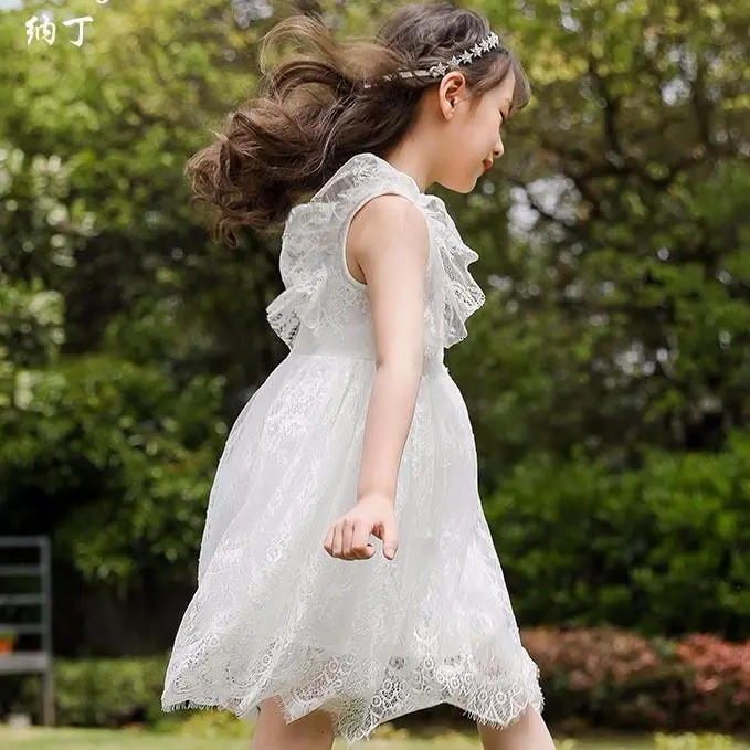 Платье для маленьких девочек коллекция 2019 года модная детская летняя одежда