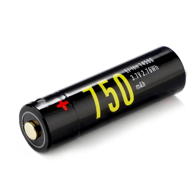 Soshine AA 14500 Protected USB Lithium Ion Rechargeable Battery:3.7V 750mAh | Электроника
