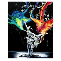 tapb diy painting by numbers abstract dancer coloring by numbers adults for handpainted on canvas home wall art number decor