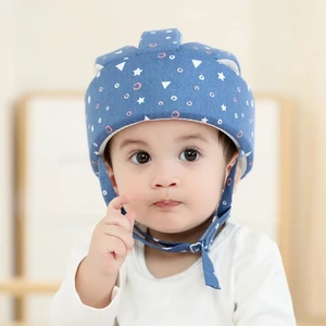 Cotton Infant Toddler Safety Helmet Baby Kids Head Protection Hat for Walking Crawling Baby Learns T in Pakistan