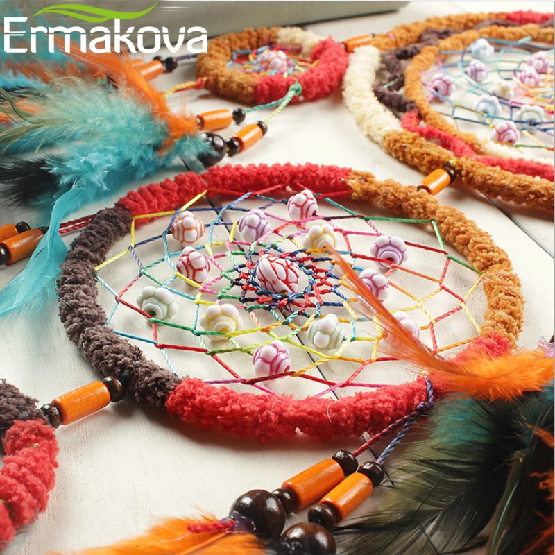 Красочный Ловец снов ERMAKOVA Декор искусственный Индийский стиль для детской