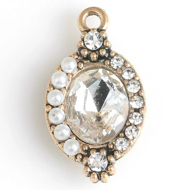 10 шт. ретро Стразы декоративные пуговицы для одежды хрустальные металлические