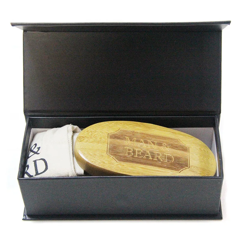 2 шт. щетка и расческа для бороды из натуральной щетины кабана |