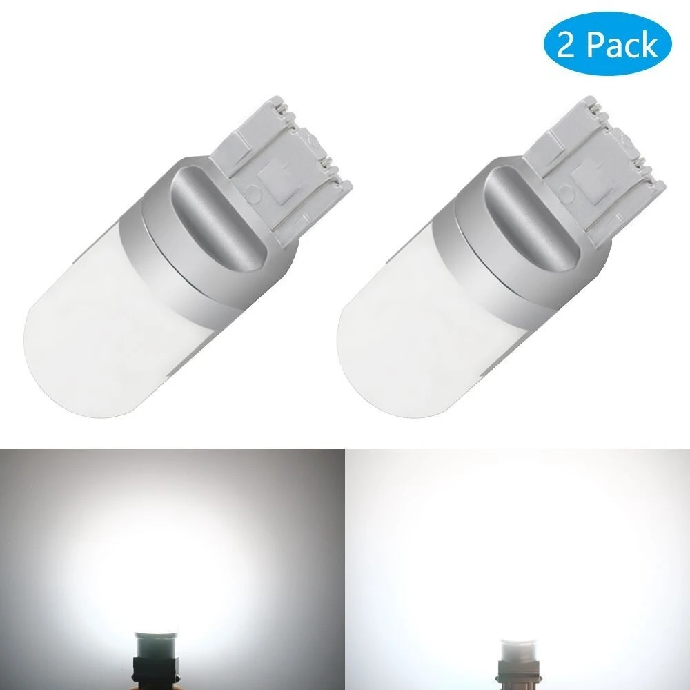 2 шт. автомобиля 7440 7443 светодиодный 9SMD 3030 светодиодный T20 W21W 1156 1157 3156 3157 светодиодный ламп для поворотов светильник, футболка с принтом "автомобиль" Стоп сигнал светильник