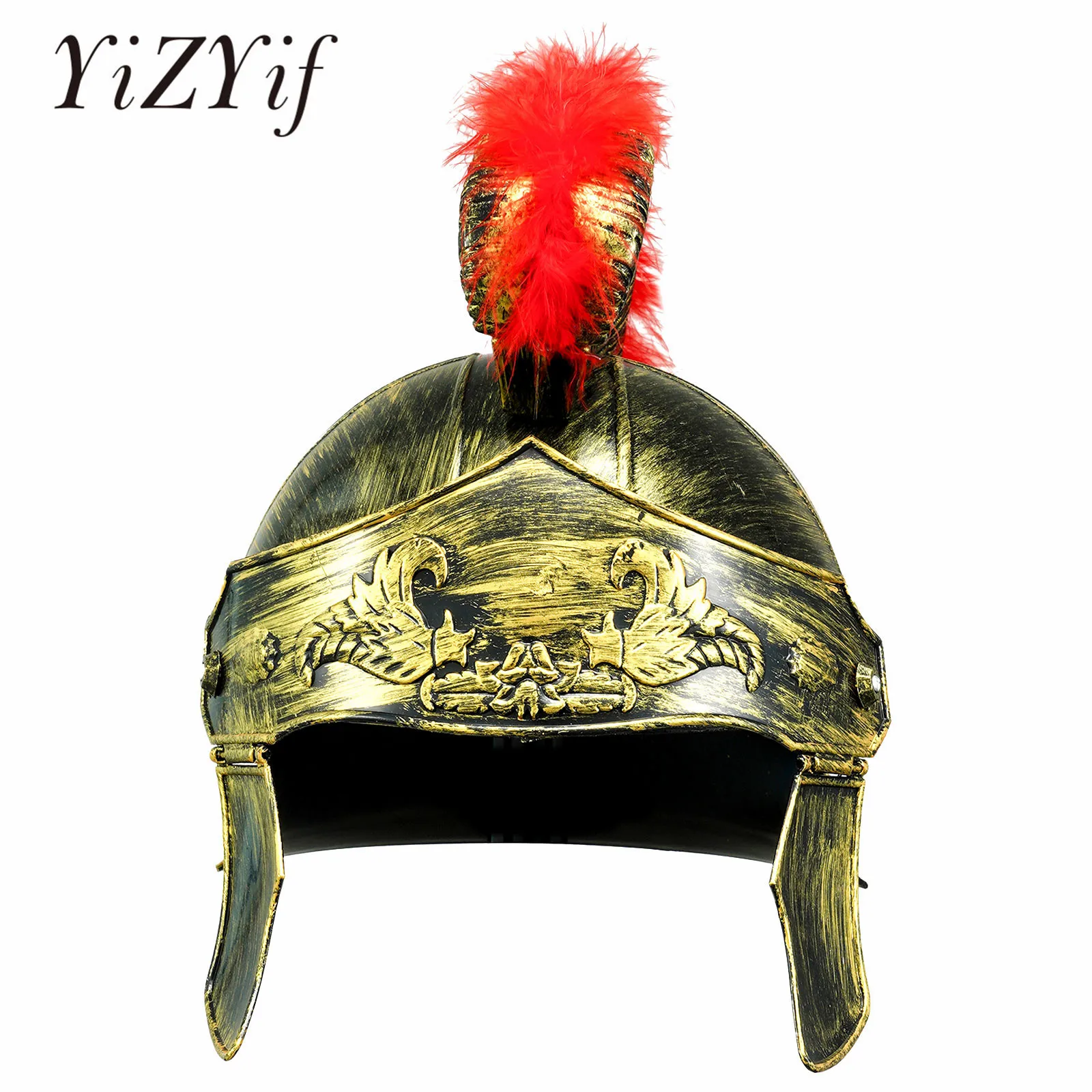 Средневековая Броня Кинг леониды греческий Спартанский Римский шлем красный