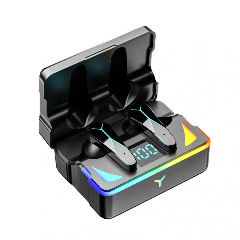 

Беспроводные Bluetooth-наушники с шумоподавлением, игровая гарнитура, стерео, бас, с микрофоном, спортивные наушники для бега, Лидер продаж, 2021