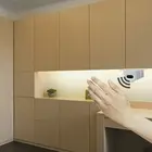 DC5-24V светодиодный ручной волны движения Сенсор ИК Сенсор выключатель автоматический интеллигентая (ый) Подсветка для шкафов вклвыкл детектор для 3528 светодиодный полосы переключатель