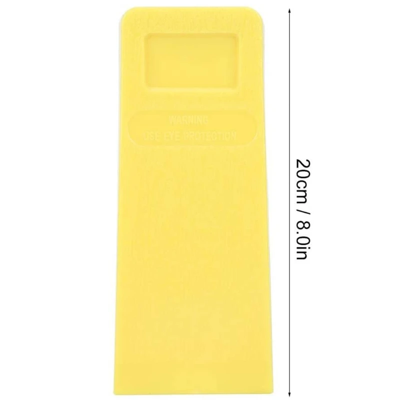 

Portable 8'' Plastic Wedges Effectively Reduce Interval with the Fixed and Connect Objects and Increase Friction Plastic
