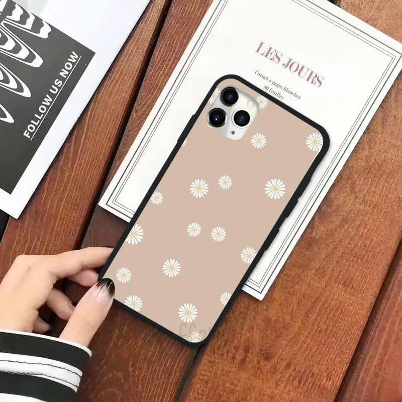 

Daisy flower chrysanthemum Phone Case for iPhone 11 12 pro XS MAX 8 7 6 6S Plus X 5S SE 2020 XR