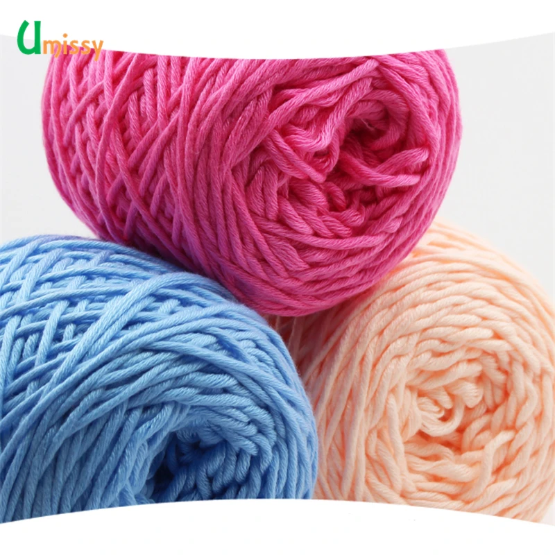 4 шт. шарф Нитки для вязания крючком 800 г Молока CottonThick Пряжи Шарфа Ручного Вязания