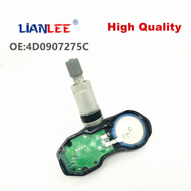 Новая система контроля давления в шинах TPMS 4 для 2004 2005 2006 2007 AUDI A4 A6 A8 OEM # 4D0907275C 433 МГц