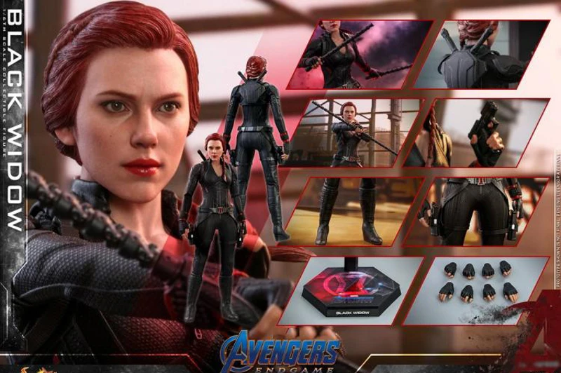 

1/6 Scale Full Set Action Figure Model HotToys HT MMS533 Endgame Black Widow Figure Doll Toy