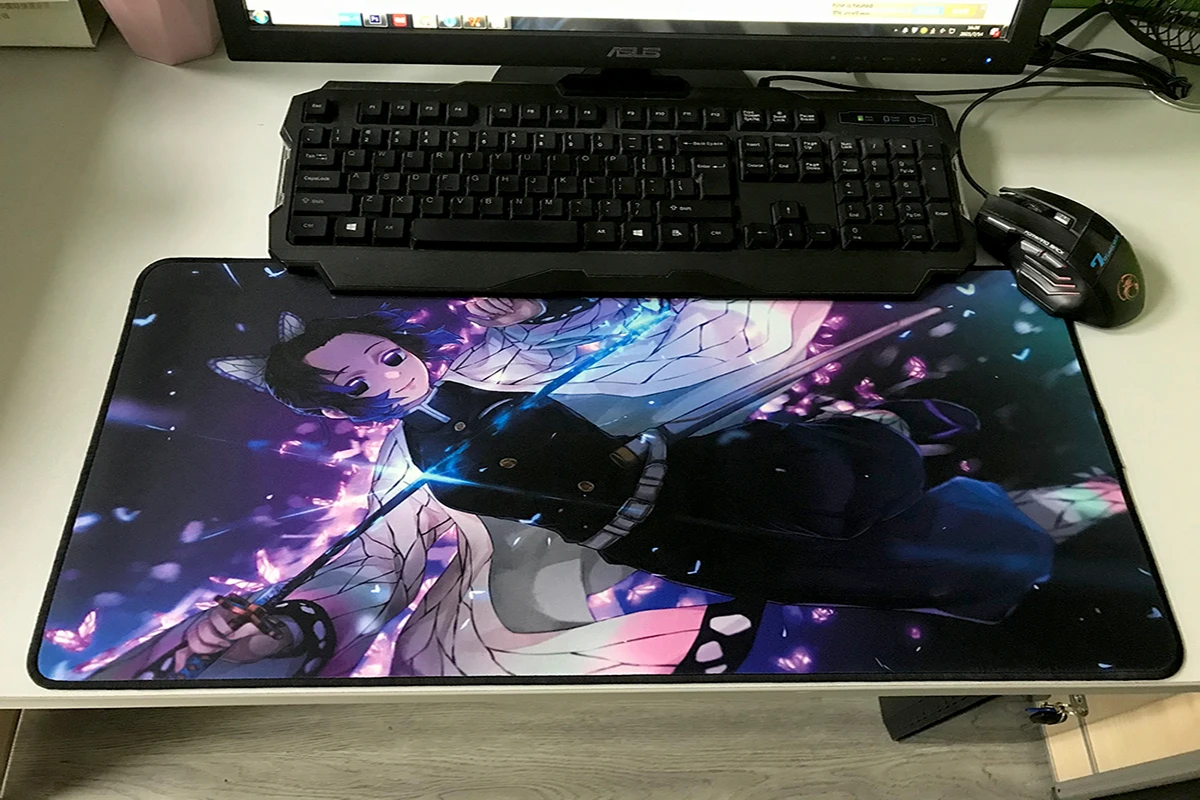 

Gaming Mouse Pad Table Mat Carpet Isaac Mouse Pad Company Demon Slayer Subway 2033 Desktop Dead End Dota2 Gamer Carpet Anime Mat
