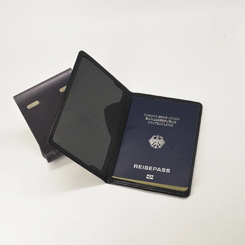 Чехол для паспорта Asgard черный чехол-кошелек из искусственной кожи путешествий