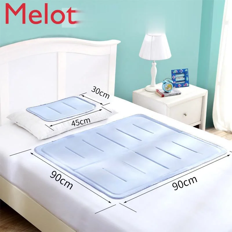 

Охлаждающий гаджет, большой ледяной матрас, двойной охлаждающий ледяной коврик, подушка для льда для общежития, одиночная гелевая подстилк...