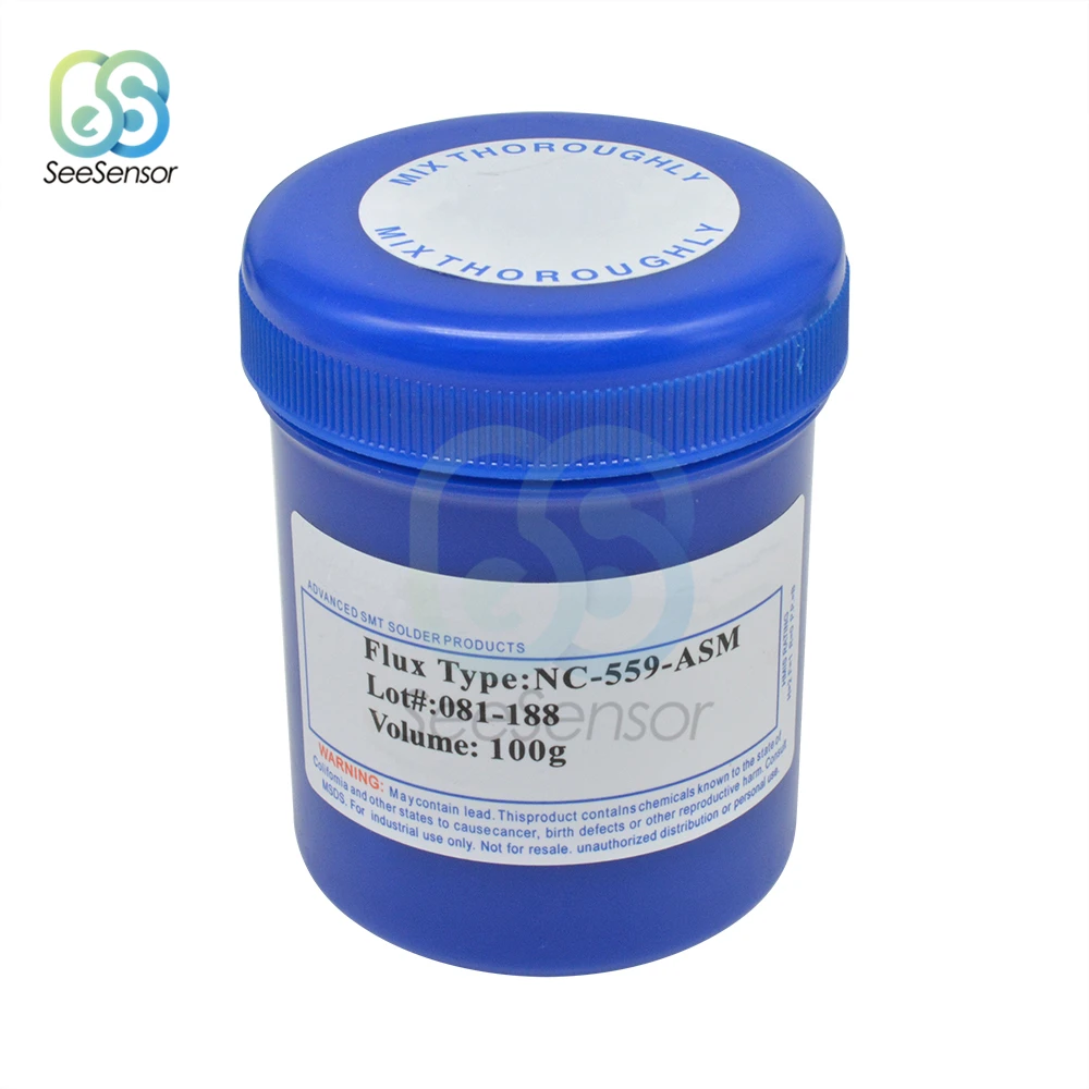 Флюс паста для пайки 100 г без свинца|Сварочные флюсы| |