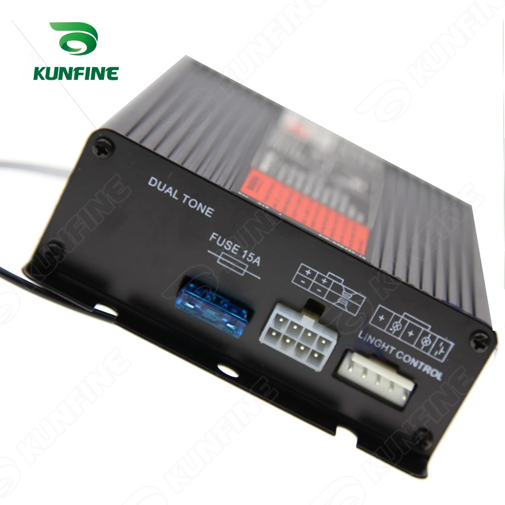 Федеральный сигнал 200 Вт Беспроводная Автомобильная сирена 10 тонов с микрофоном 2