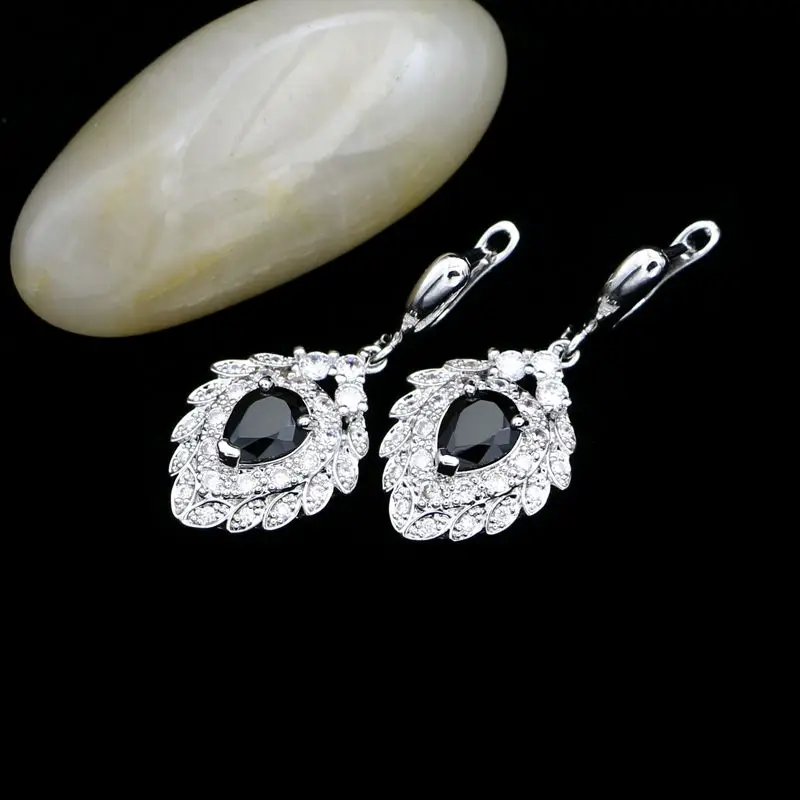 Набор ювелирных изделий из стерлингового серебра 925 пробы для женщин в форме