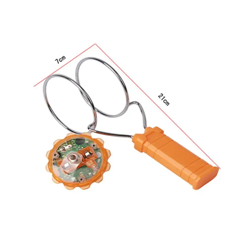 

Kids LED Light Magnetic Gyro Wheel Hand Spinner Magic Spinning Toy Children Gift Stall toy