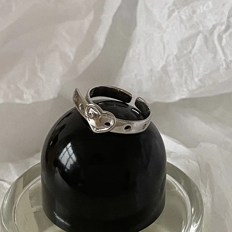 Кольца в форме сердца для женщин японском и корейском стиле|Кольца| |