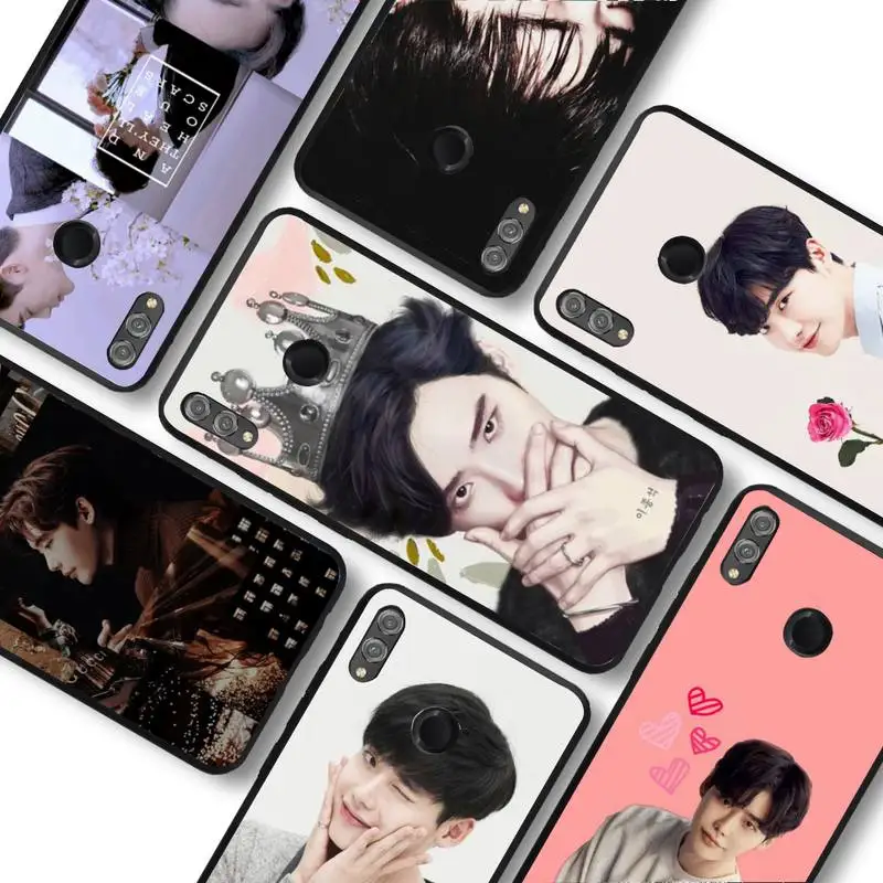 

Korean male star Idol Lee Jong Suk Phone Case For Huawei honor10Lite 10i 20 8x 10 Funda for Honor9lite 9xpro Back Coque