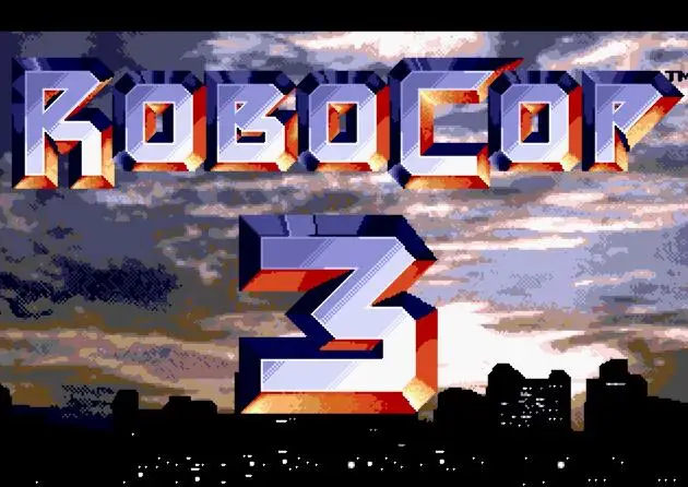 16-битная игровая карта Robocop 3 MD для Sega Mega Drive Genesis |