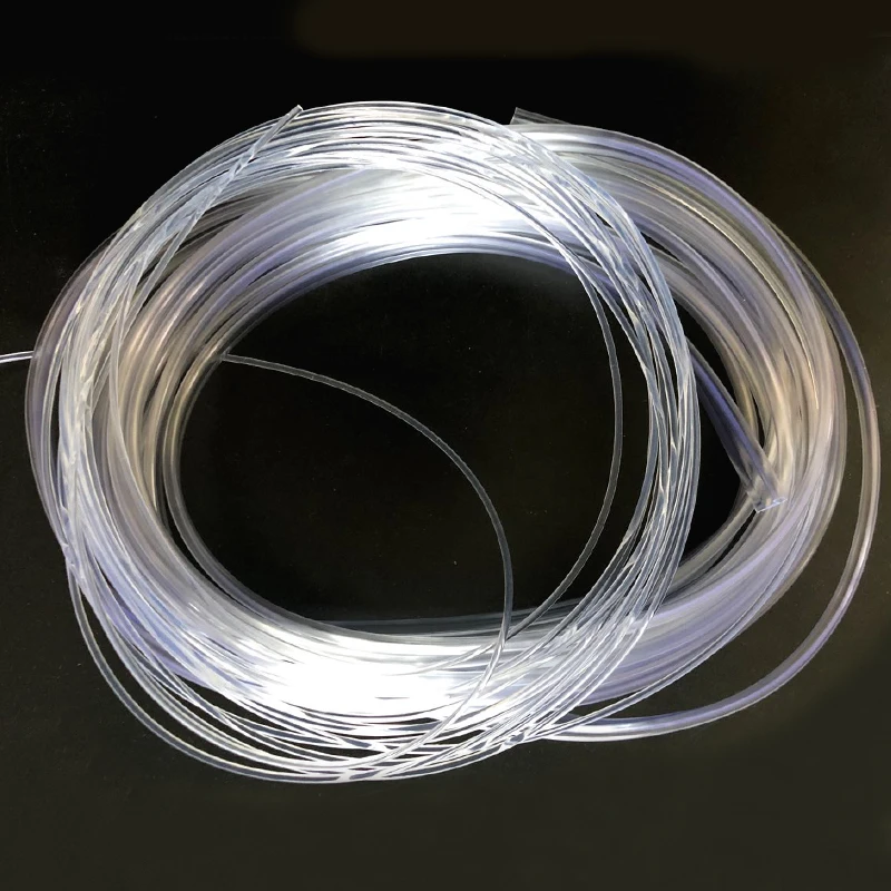 5 м волоконно оптический светильник Направляющая лента для салона автомобиля