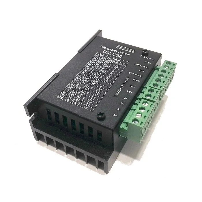 Драйвер двухфазного шагового двигателя DM3230 3A Digital 128 Φ 42/57 замена THB7128 | Дом и сад