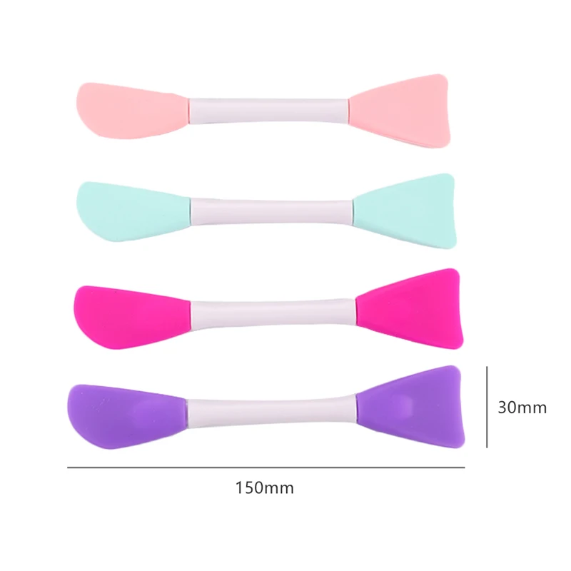 

1PCS Double-head Silicone Face Mask Brush Premium Quality Soft Face Mask&Facial Cleansing Brush,Facials, Mud,Clay Mask