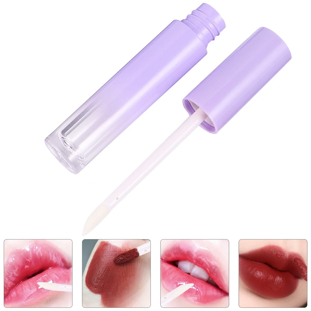 

10pcs Portable Lip Tubes (No. 39 Gradient Purple Lip Gloss)