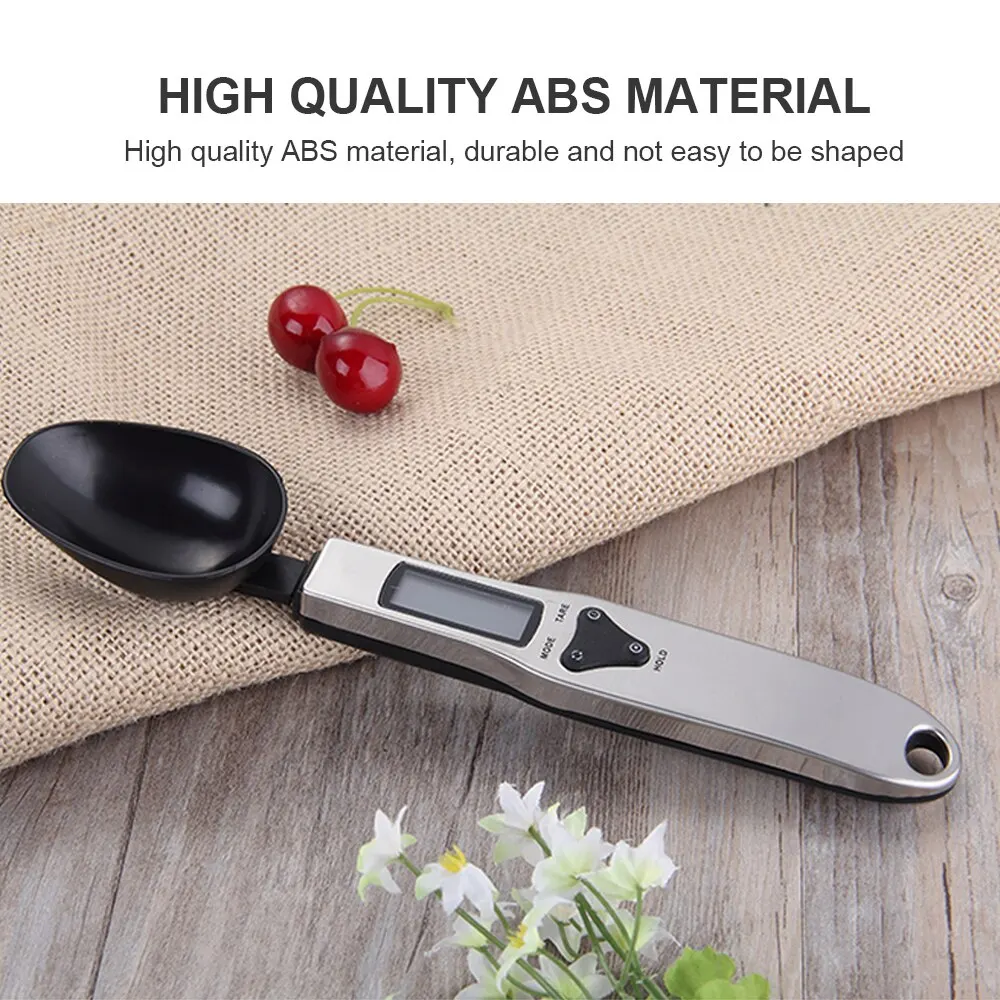 

500g/0.1g Precise Digital Measuring Spoons Electronic LCD Digital Spoon Weight Volumn Food Scale Gram Mini Kitchen Scales