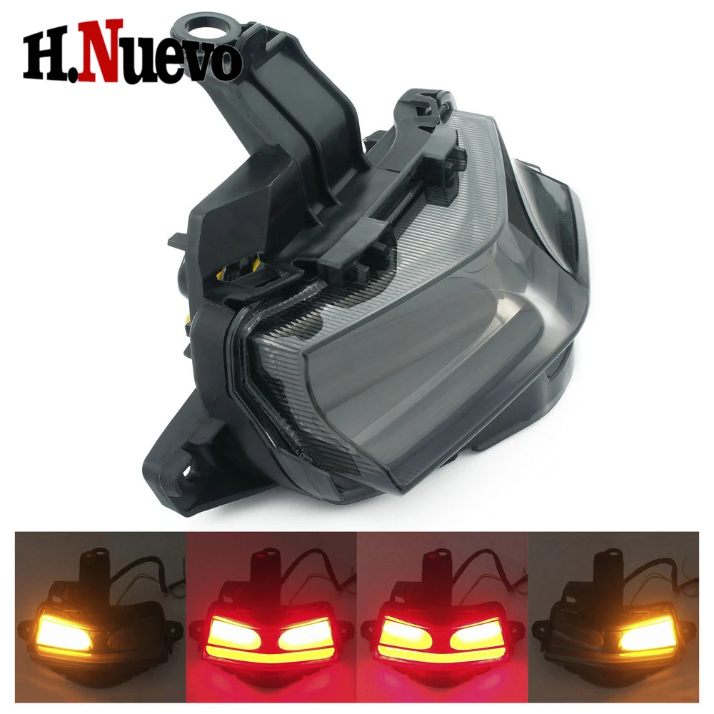 Для YAMAHA NVX155 AEROX155 NVX125 L155 GDR155 NVX 125 Aerox GDR 155 светодиодный задний светильник s лампа тормоза поворотники светильник