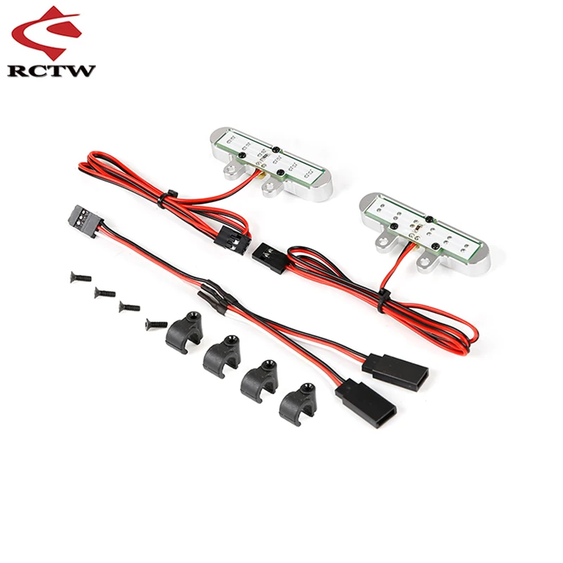 Задний фонарь CNC бампер задний светильник для 1/5 Losi 5ive t Rofun Rovan Lt King Motor X2 Запасные