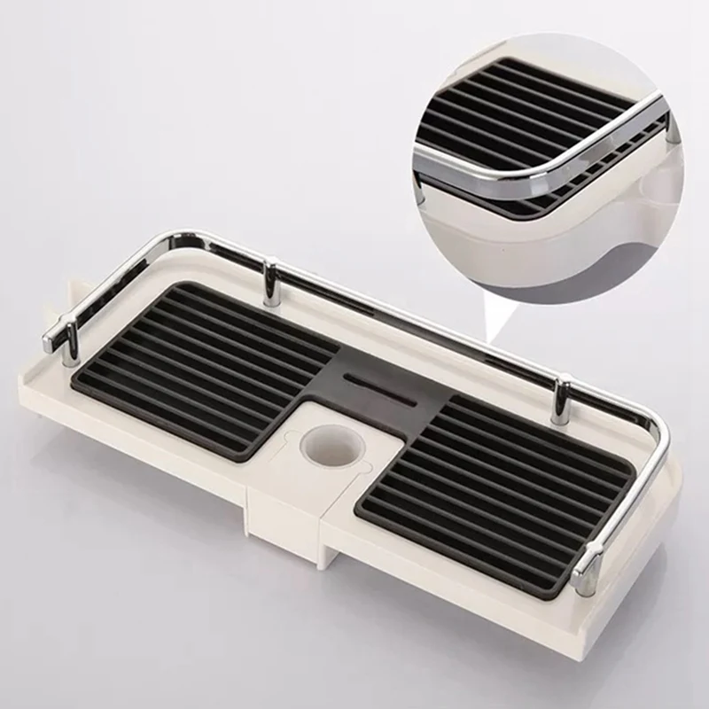 Полки для душевой кабины стойка хранения органайзер лоток шампуня одноуровневый