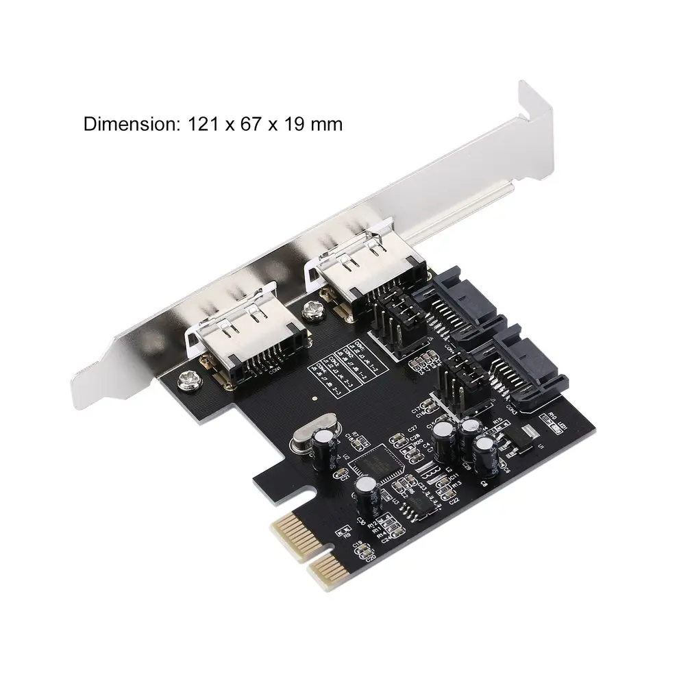 1 шт. PCI-E к SATA3.0 три поколения PCIE SATA3 адаптер расширения В наличии! | Компьютеры и