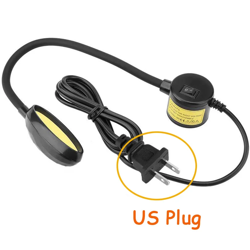 US Plug Супер яркий светодиодный 10/20 Вт, 30 Вт, светодиодный светильники для швейной машинки для дома рабочий свет с магнитным креплением для швейной машины для токарных станков, сверлильных станков верстак - Цвет: US Plug