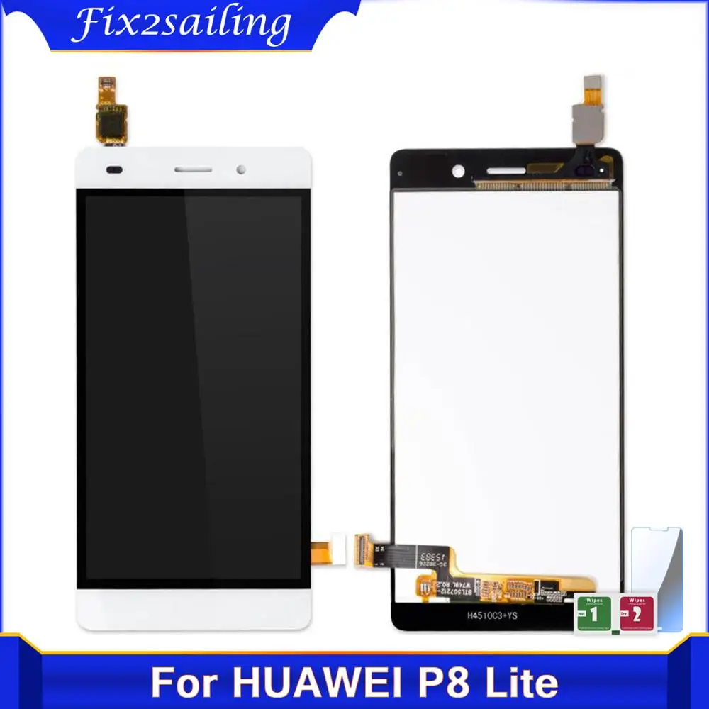 5 0 дюймовый для Huawei P8 Lite ALE L04 L21 ЖК дисплей сенсорный экран дигитайзер в сборе