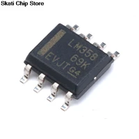 lm358dr sop8 operational amplifier soic 8 low power ic dual standard operational amplifier