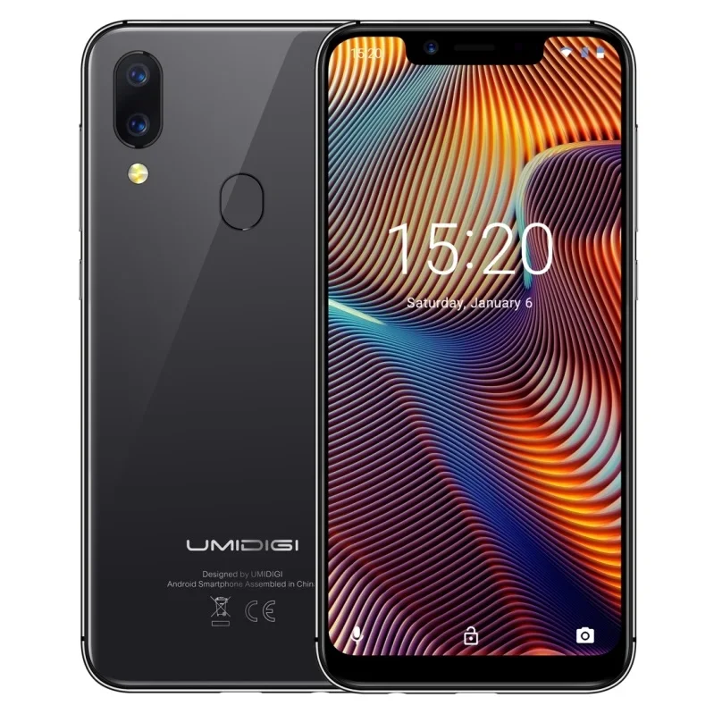 Space Grey UMIDIGI A3 Pro Global Dual 4G смартфон 5,7 ''2.5D полный экран 3 ГБ+ 32 ГБ Android 8,1 MTK6739 четырехъядерный мобильный телефон 12 Мп+ 5 МП - Цвет: Space Grey