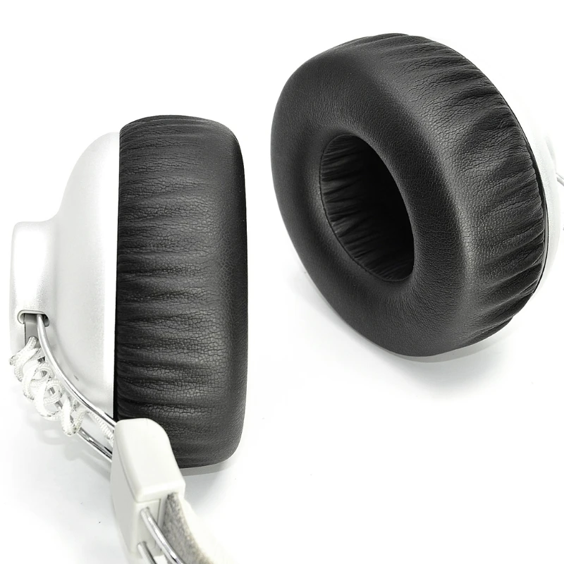 almofada de couro earpads para casa de marley vibração positiva fone de ouvido capa