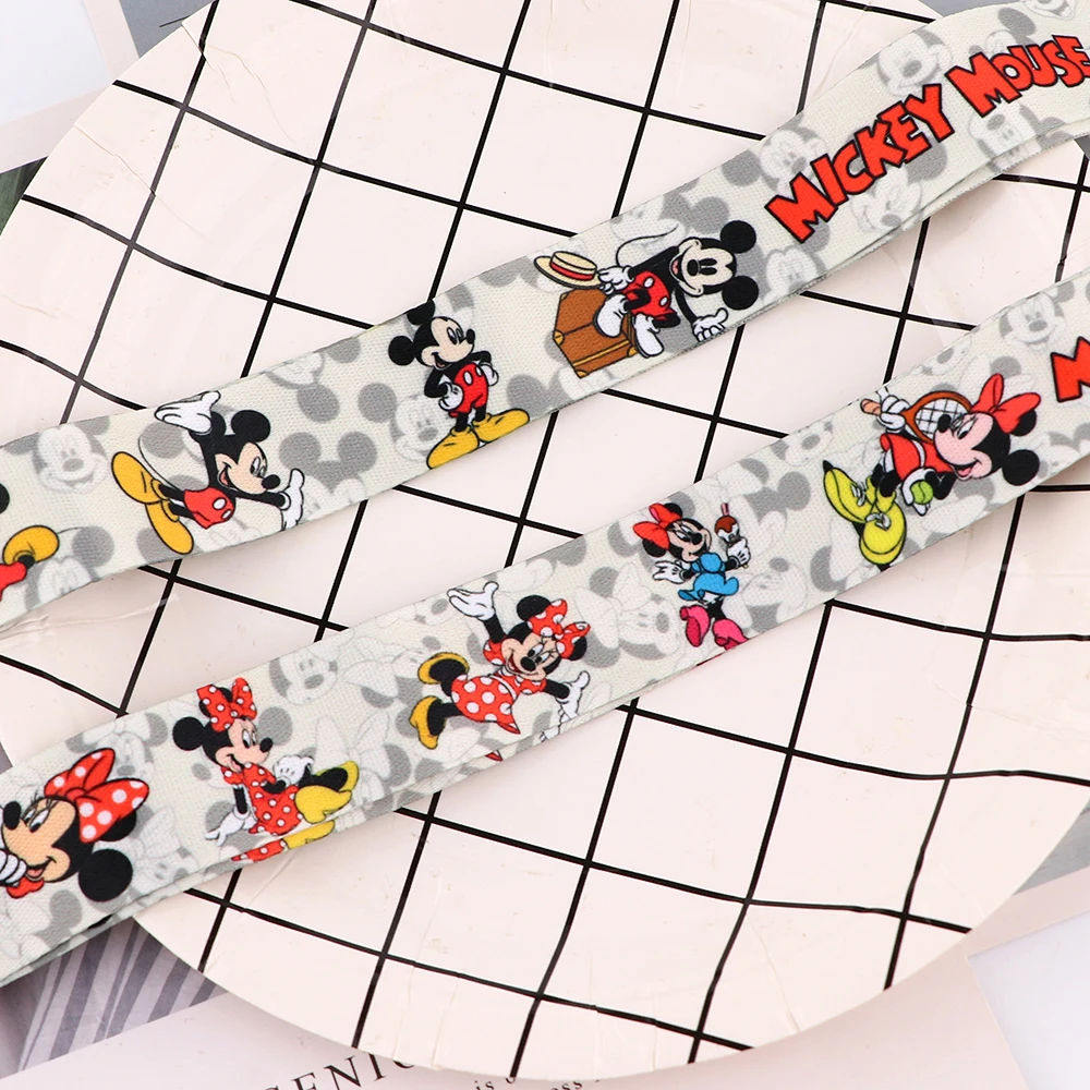 Брелок LB2104 Disney Микки Маус ремешки на шею для ключей удостоверения личности