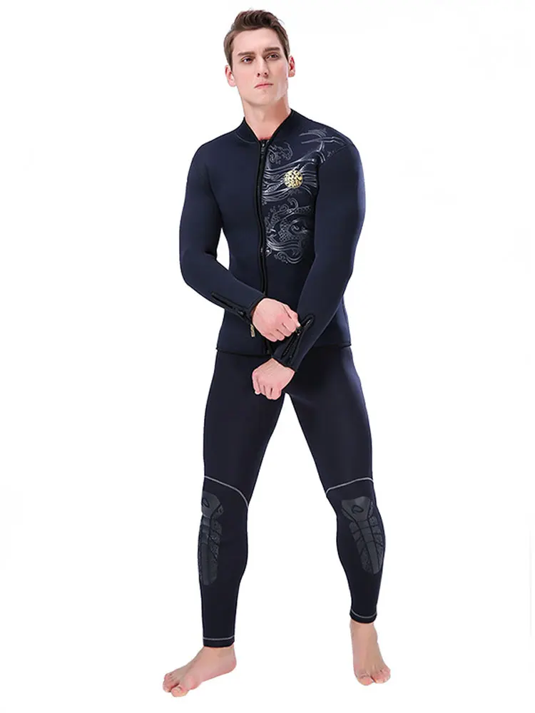 Гидрокостюм Топ 5 мм с длинным рукавом премиум SCR неопреновый гидрокостюм куртка