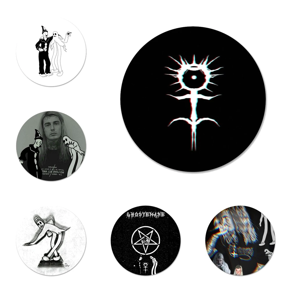 Mercury Retrograde ghosteгрива, брошь, булавка, аксессуары для одежды, рюкзака, украшение, подарок