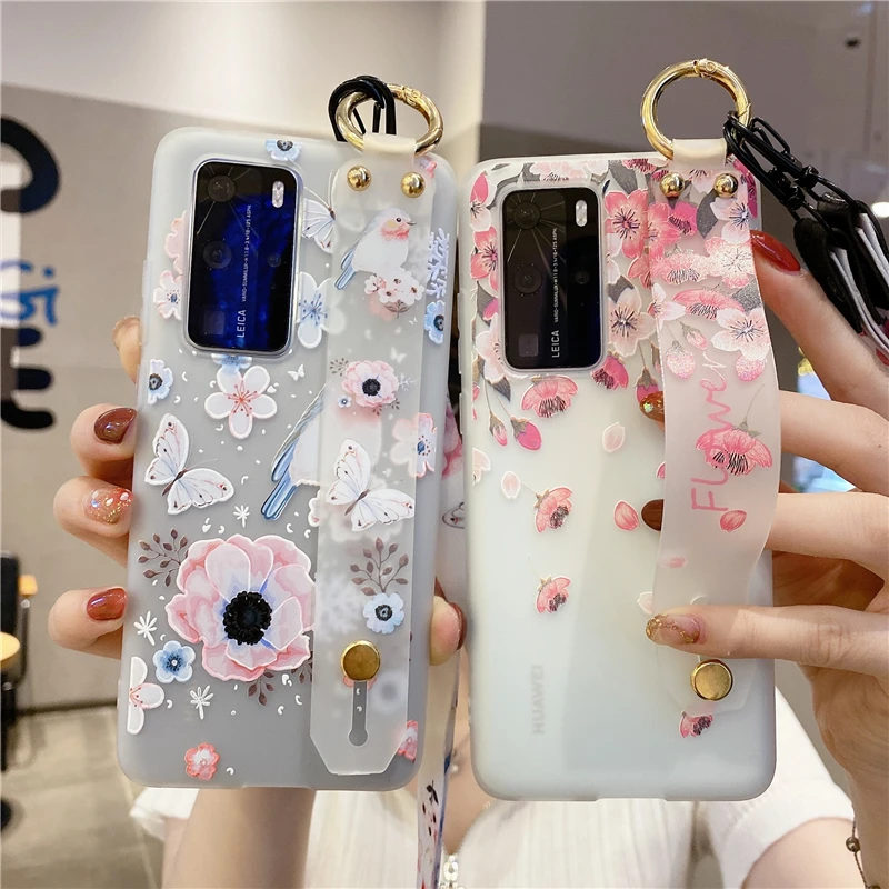Чехол для телефона с цветочной горловиной и 3d тиснением чехол держатель Xiaomi Redmi