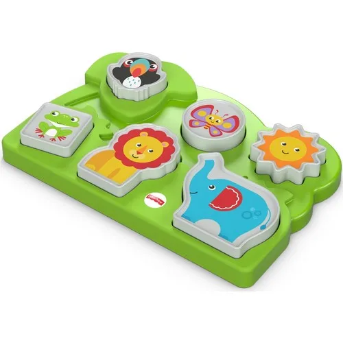 Fisher Price Fun Jigsaw 6 Large Piece Easy Baby Puzzle GCM81 | Игрушки и хобби