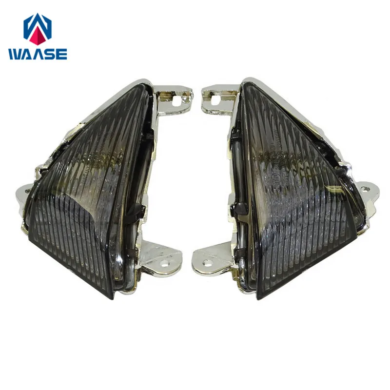 Waase для Kawasaki ZX14 ZX14R ZZR1400 ZX-14R 2006 2007 2008 2009 2010 2011 2012- E-Mark спереди мигающий сигнал поворота светодиодный свет
